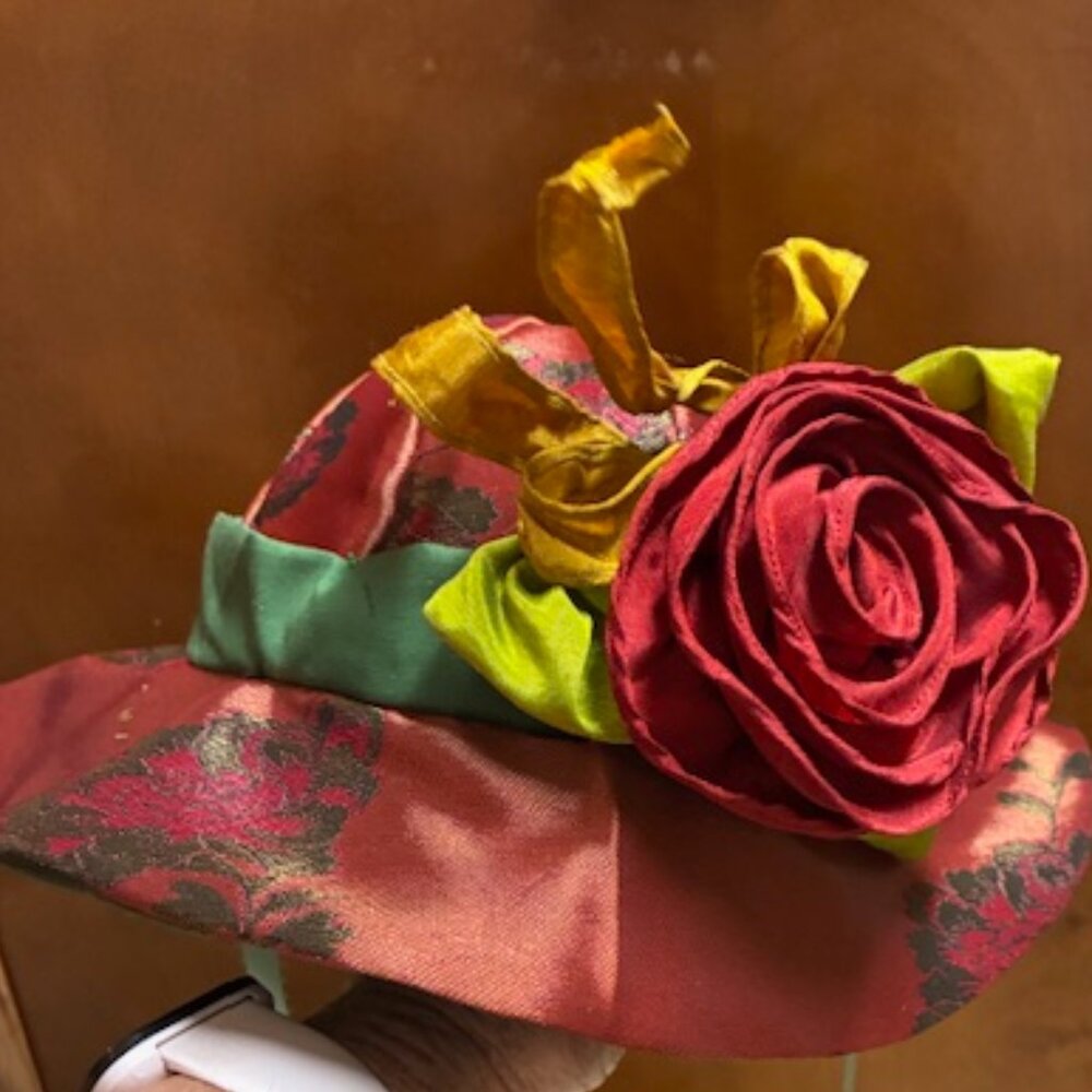 Girl toddlers Flower hat -homemade